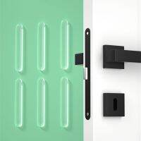 Door Stopper Silicone Handle Bumpers Self Anti-collision Strip for Cabinet Refrigerator Wall Protector Furniture Anti-crash Pad