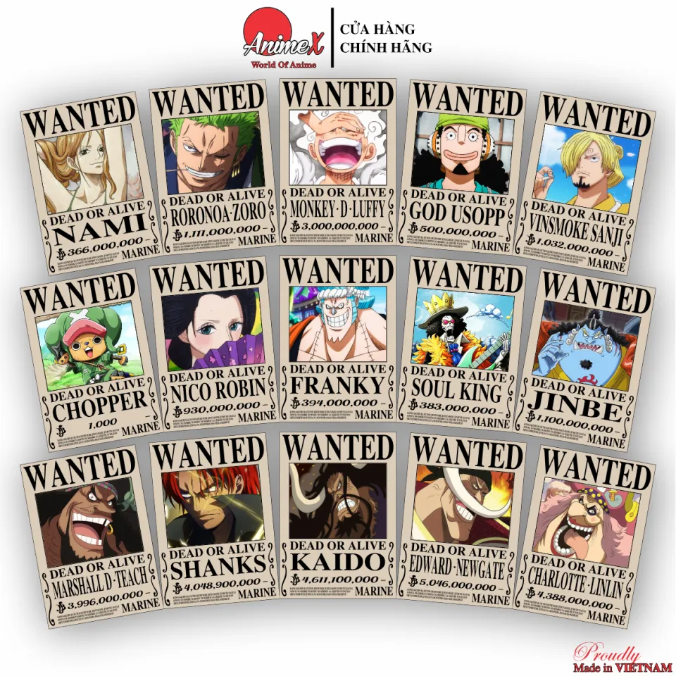 Zoro Bounty Wanted Poster One Piece Digital Art by Anime One Piece - Pixels