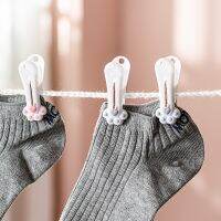 12pcs/lot Kawaii Cat Claw Clothes Pegs Plastic Metal Spring Clip Clothes Fix Pegs Socks Underwear Holder Laundry Accessories