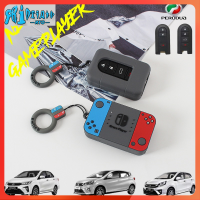 RTO Perodua เคสหุ้มกุญแจรถ MYVI BEZZA AXIA ARUZ เคสกุญแจการ์ตูน Sarung Kunci 2018 2019 2020