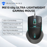 Machenike M8 Gen 2 24000DPI เมาส์สำหรับเล่นเกม 3 โหมดแบบมีสาย/2.4G/บลูทูธไร้สายเมาส์ RGB เมาส์แบบชาร์จไฟได้สำนักงานแล็ปท็อปสำหรับ PC คอมพิวเตอร์เดสก์ท็อป laotop โน้ตบุ๊ค