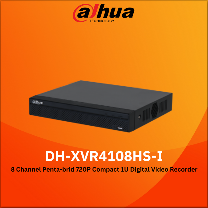 Dahua DHXVR4108HSI 8 CH PentaBrid 720P Compact IU Digital Video