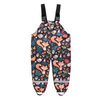 Cute &amp; Stylish boys Star Graphic Overalls: The Perfect Casual Jumpsuit Rain Pants for Kids!