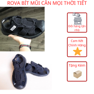 HCMGiày Sandal Bít Mũi Nam Xuất Khẩu Giày Rọ Mũi Nam Sandal Thể Thao RV626 thumbnail