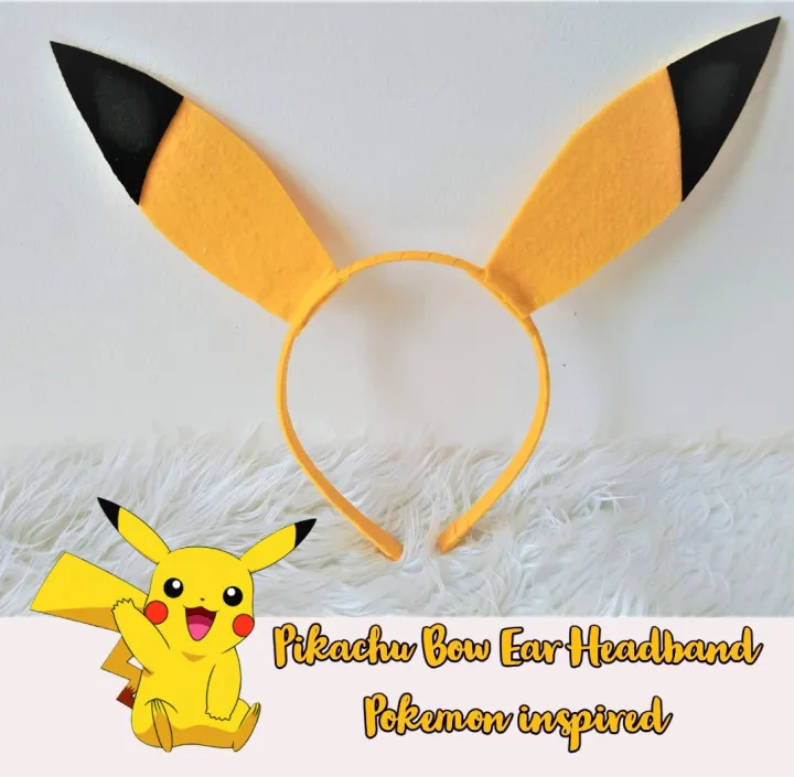 Pikachu Ear Headband Pokemon inspired Hair Accessories | Lazada PH