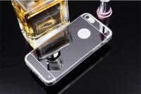 Case iPhone 6 / 6s Mirror เคสกระจกเงา ขอบยางLuxury Mirror Soft Clear TPU Case/Cover Silver