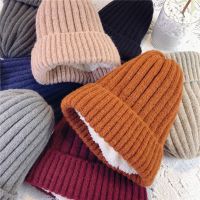 【YD】 Warm Woolen Hat for Men All-match Korean  Knitted Thickened Outdoor Ski Leisure Beanie Gorros