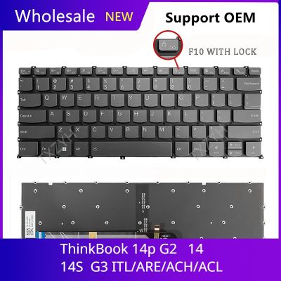 For ThinkBook 14p G2 14 14S G3 ITL/ARE/ACH/ACL C Shell Keyboard Upper Palmrest Cover Palm Rest Frame Case