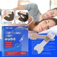 【hot】☑ 2022 New 30-150Pcs Nasal Strips Aid Stop Snoring Anti-snoring Patches Top Sleeping Easier