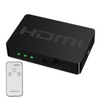 3 Port HDMI Switch 3x1 1080P HDMI Switcher Selector 3 in 1 out Adapter with IR Remote Control for PC Laptop Ps4 DVD HDTV TV Box Adapters