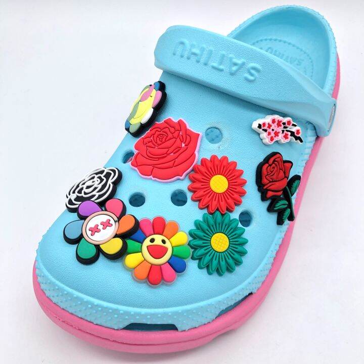 Flower Style Jibbitz Crocs Shoe Charm Jibbitz Set 