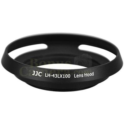 LH-43LX100(B) ฮู้ดสีดำสำหรับกล้อง Panasonic Lumix DMC-LX100,LX100 II, LEICA D-LUX 7,D-LUX (Typ 109) Lens Hood