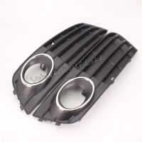 2pcs Left And Right For Audi A4 B8 Sedan 2008 2009 2010 2011 2012 Car-Styling Front Bumper Fog Light Fog Lamp Lower Grille Cover