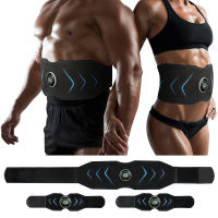 【YY】Body Slimming Belt EMS Electric Abdominal Waist Band Smart Abdomen Muscle Stimulator Abs Trainer Fitness Lose Weight Fat Burn