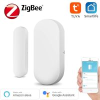 1/3/5Pc Tuya Zigbee Window Door Sensor Detect Open / Close App Notification Smart Magnetic Contact Scene Linkage Anti-Tamper