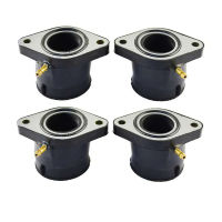 4Pcs รถจักรยานยนต์คาร์บูเรเตอร์อินเทอร์เฟซ Pad พลาสติก Intake Outlet กาวสำหรับ Yamaha XJR400 XJR 400 1993 1994 1995 1996 1997 1998 1999