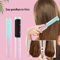 Frizz Wand Anti-Scald Cordless Hair Straightener Brush Wireless Hot Comb Straightener For Wigs Straightening Brush Hair Styling