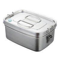 For Kids s Sealed Storage 2 Layers Dinnerware Bento Lunch Box Sandwich Food Container Kitchen School Office Stainless Steel