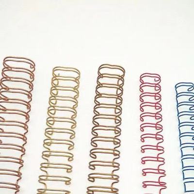 3:1 Metal YO Double Coil Calendar Binding Coil Notebook Spring Book Ring Wire O Binding A4 Binders Double Wire Binding