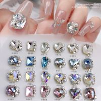 【hot】⊙  5Pcs Luxury Sparkling Decoration Rhinestone Jewelry Manicure Accessories