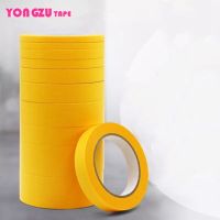 Yellow 20Yards Watercolor Masking Tape Adhesive Painting Paper Art Tools For Gouache Painting Drawing Art Supplies