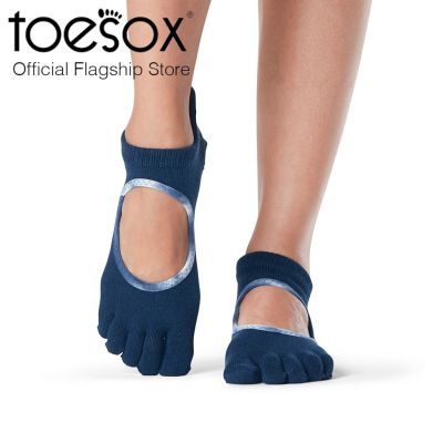 ToeSox โทซอคส์ ถุงเท้ากันลื่น ปิดนิ้วเท้า รุ่น Bellarina