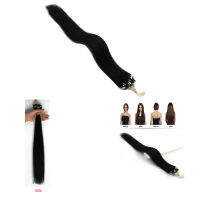 O4100Pcs Black Easy Mini Ring Beads Tipped Real Extensions Wigs Hair