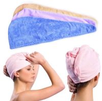 【DT】 hot 【DT】 hot 2020 NEW Good Hygroscopicity And Breathability Microfiber Hair Turban Hot Microfiber Towel Quick Dry Hair Magic Drying  Bathing