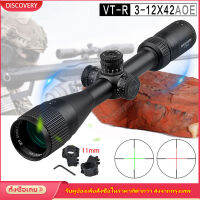 DISCOVERY VT-R 3-12x42AOE สายตาโลหะซูมซูมสายตา HD ป้องกันการกระแทกข้ามนก Finder AAA คุณภาพ Metal Sights HD Zoom Anti-shock Cross Bird Sight