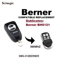 2023 latest BERNER 868MHz ที่เปิดประตูโรงรถสำหรับ BHS121 BHS221 BHS140 BHS110 BHS153 BHS130 รีโมทคอนโทรล