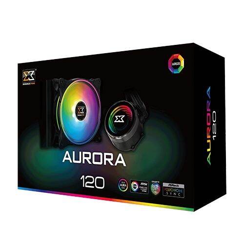 Xigmatek aurora 120 ARGB AIO Water cooler Lazada Singapore