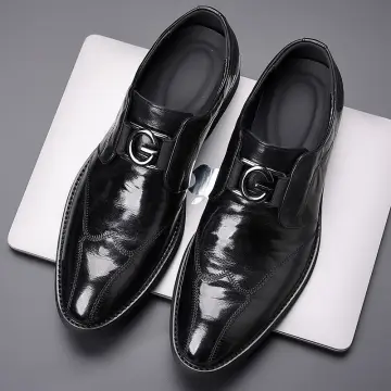 Dropship Soft Leather Men's Shoes Men's Business Formal Leather Shoes;  Men's Dress Shoes; Men's Slip On Casual Shoes to Sell Online at a Lower  Price