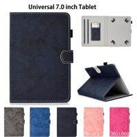 Universal Tablet Case For 7.0" Cover E book for Samsung Tab A T280 Huawei T3 7.0 Lenovo PU Leather Stand Funda Shell Capa CoqueCases Covers