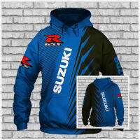 แฟชั่นใหม่ SUZUKI GSX-R MOTORCYCLES แจ็คเก็ตยอดนิยม Hoodie ผู้ชาย 3D ขนาด XS ถึง 4XL 2023