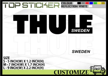 thule car sticker Buy thule car sticker at Best Price in