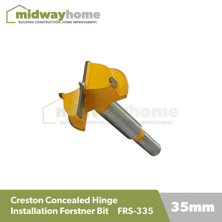 Creston Concealed Hinge Installation Forstner Bit 35 mm Lazada PH