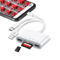 OTG USB Camera Multimemory Adapter สำหรับชุดเครื่องอ่านการ์ด TF สำหรับ สำหรับ Apple Ios 13 Converter New