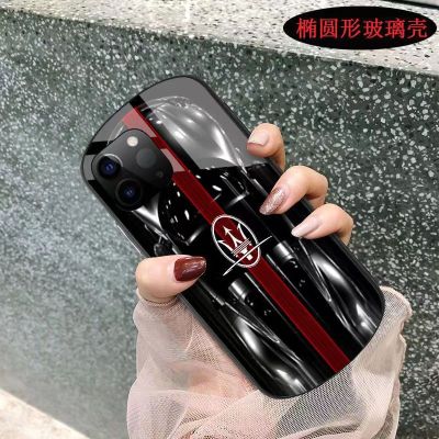 เคสโทรศัพท์กันกระแทก Maserati 14 /Pro/plus/pro Max/ 13/12/11กระจกป้องกัน