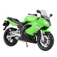 จักรยานรถจักรยานยนต์ Diecast Kawasaki Ninja 650R ของเล่นโมเดลใหม่ในกล่อง12คำสั่งซื้อ