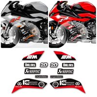 สติ๊กเกอร์สติกเกอร์สำหรับแฟริ่งรถมอเตอร์ไซค์ S1000RR BMW S1000RR S1000 RR S 1000RR 2019 2020 2021 2022