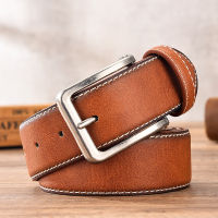 [LFMB]Men Belt Mens Leather Belt Mens belts Pin Buckle High Quality Cow Genuine Belts New Fashion Belt For Men Jeans