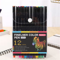 12/24/36/48/60 Pens Pen Glass Line Waterproof Fine Tip Rock Marker Acrylic Paint