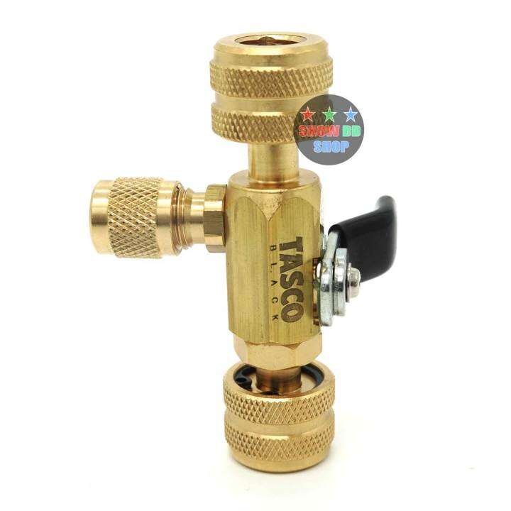 tasco-black-tb635-1-4-ข้อต่อ-3ทาง-connector-with-ball-valve