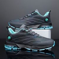 New Golf Shoes Mens Sports Golf Sneakers Spikeless Golfing Shoes Grass Walking Jogging Shoes Male Golf Footwears Air Mesh Shoes