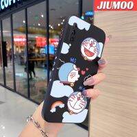 JIUMOO เคสสำหรับ Huawei Y9s P Smart Pro 2019รูปการ์ตูนแฮปปี้โดราเอม่อนหัวสี่เหลี่ยมแบบดั้งเดิมเคสขอบซิลิโคนเหลวแบบนิ่มดั้งเดิมเคสป้องกันกล้องคลุมทั้งหมดเคสฝาหลังกรอบกันกระแทก