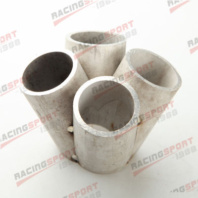 สแตนเลส4-1 4 Cylinder Manifold Header Merge Collector Fit T28 Inlet