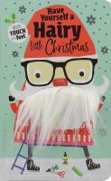 Have yourself a hairy little Christmas grandpa Christmas with beard Christmas story picture book touch paper book toy book English original imported book