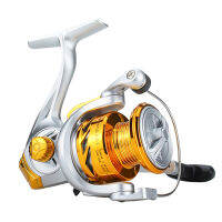 I WAS Fishing Reel Movement SPINNING Series Metal SPOOL WHEEL สำหรับปลาคาร์พทะเลไฟฟ้าสีเขียวทอง