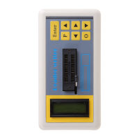 มัลติฟังก์ชั่ทรานซิสเตอร์ Tester วงจรรวม IC Tester Meter เครื่องทดสอบการบำรุงรักษาสำหรับ W/lcd จอแสดงผลดิจิตอล PNP NP