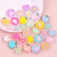 【YF】♦☊  Mixed Color Enamel Cats Star Fruit Beads for Necklace Jewelry Making